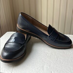 Life Stride Velocity 2.0 SlipOn Flat Loafers cushion insoles Size 9.5 blue